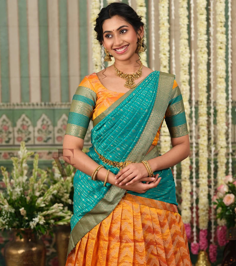 bright and beautiful yellow and rama green