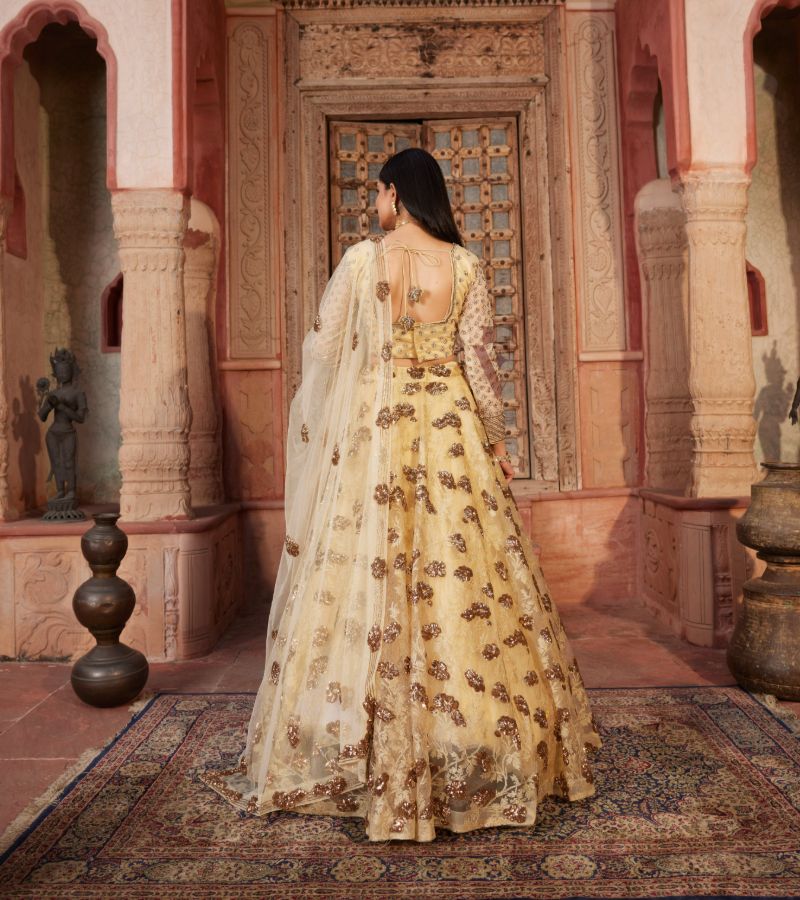 Golden Lehenga