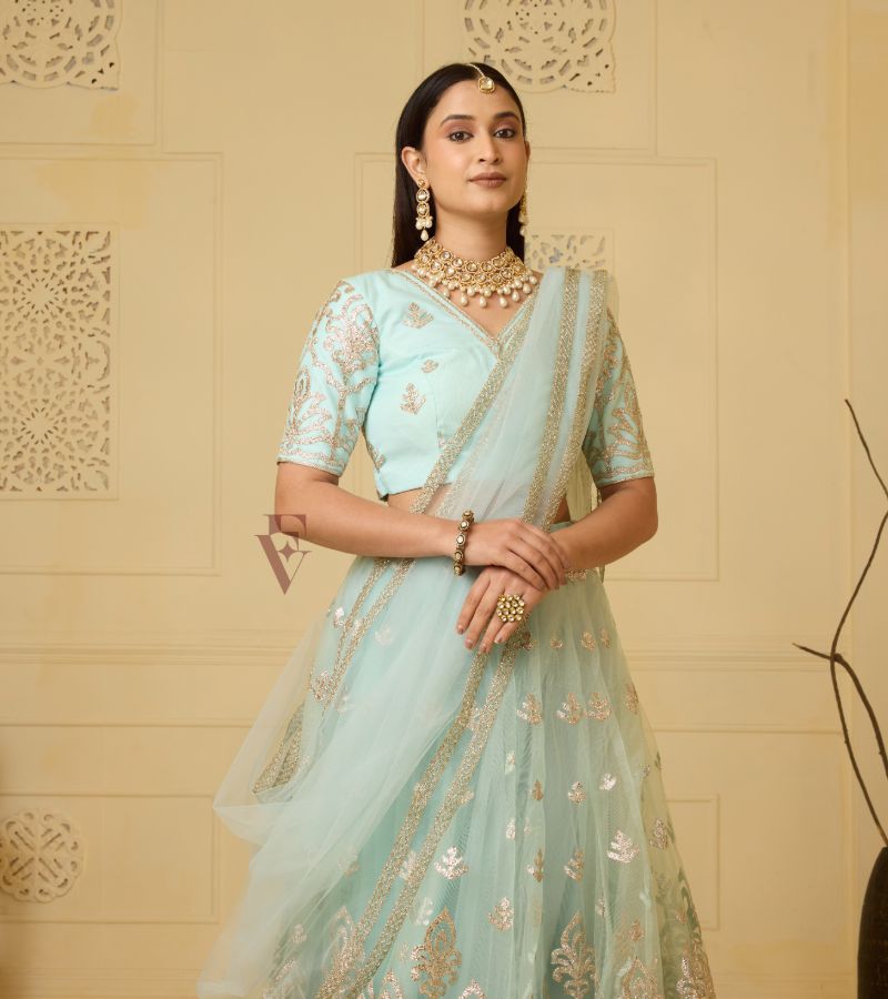 Stunning Cream Lehanga