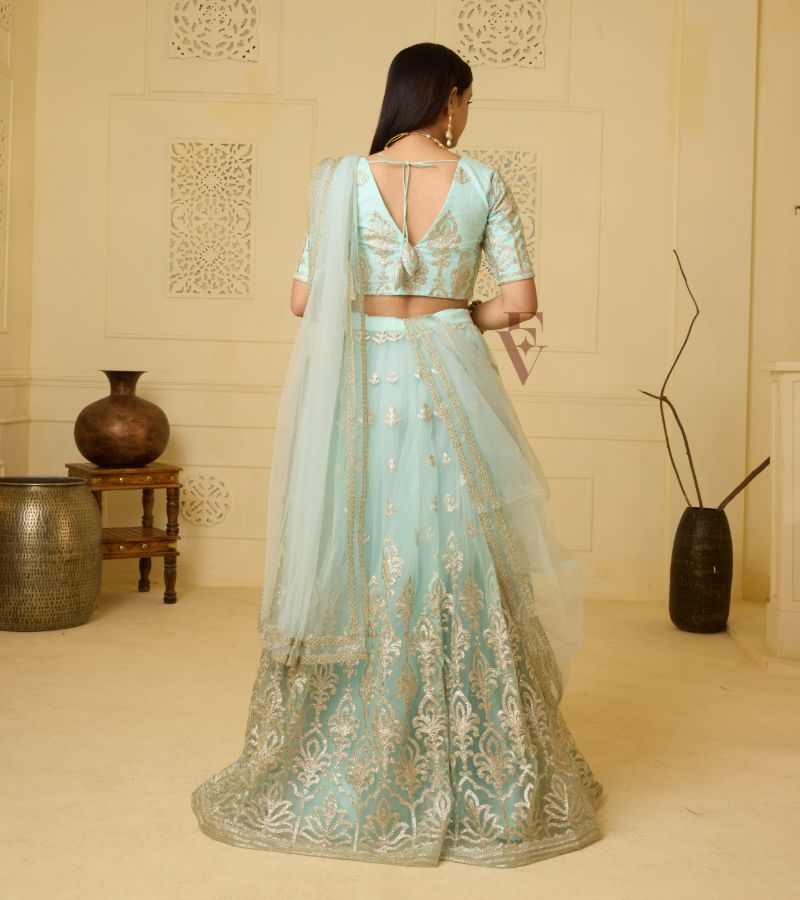 Stunning Cream Lehanga