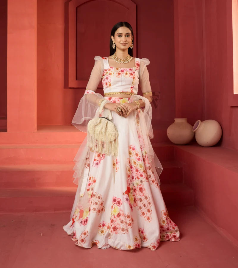 cream-floral-lehenga