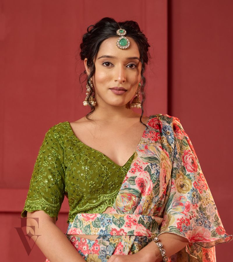 Multi-Colourd Lehanga